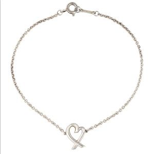 Tiffany’s Sterling Silver Loving Heart Bracelet